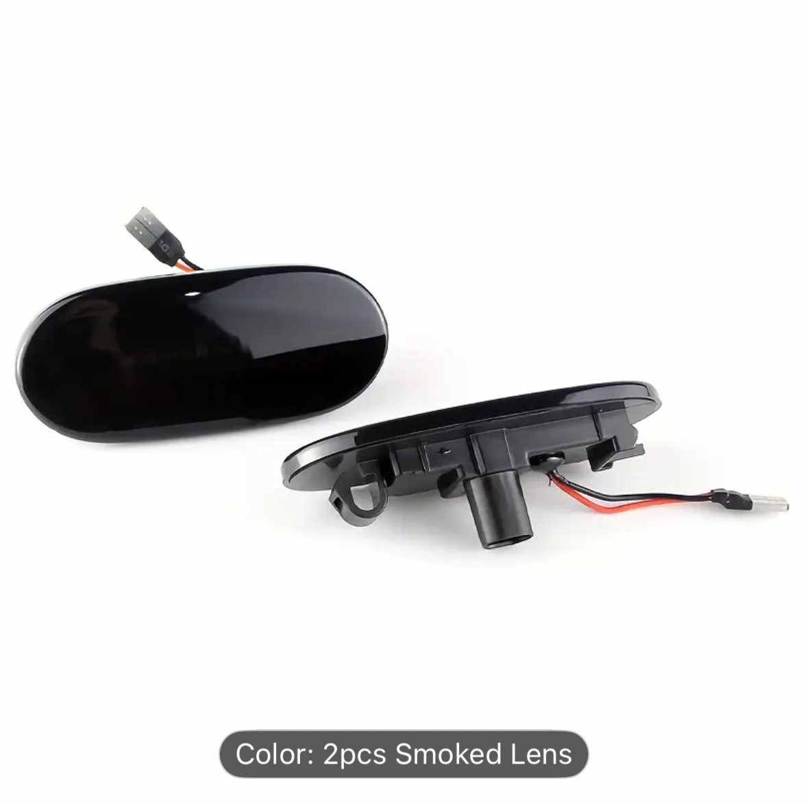 Smoked side fender lights for sprinter. 2 x pack