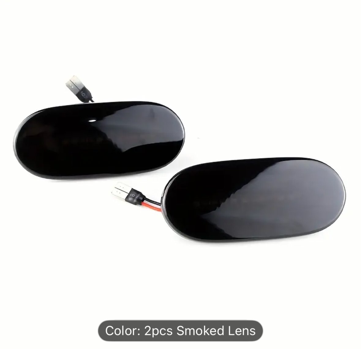 Smoked side fender lights for sprinter. 2 x pack